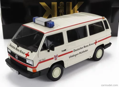 VOLKSWAGEN  T3 MINIBUS DEUTSCHES ROTES KREUZ AMBULANCE 1987