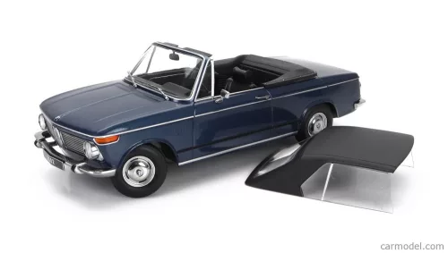 BMW  2002 CABRIOLET 1968 - WITH REMOVABLE SOFT-TOP  BLUE MET