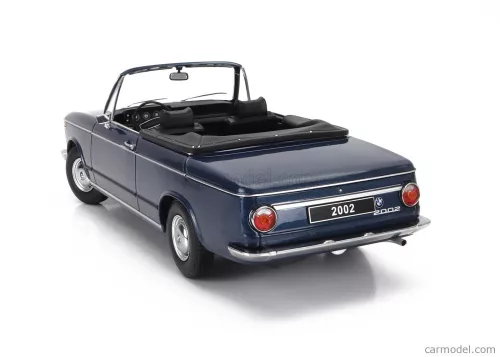 BMW  2002 CABRIOLET 1968 - WITH REMOVABLE SOFT-TOP  BLUE MET