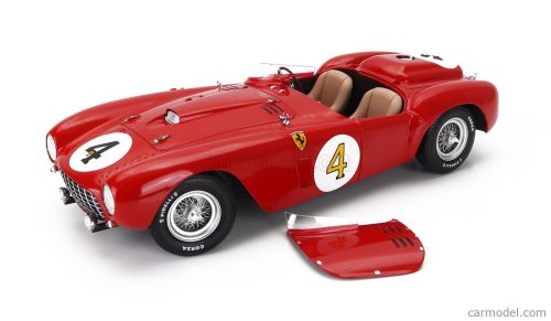 FERRARI  375 PLUS 5.0L V12 SPIDER TEAM SCUDERIA FERRARI N 4 WINNER 24h LE MANS 1954 MAURICE TRINTIGNANT - JOSE FROILAN GONZALES  RED