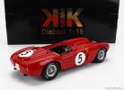 FERRARI  375 PLUS 5.0L V12 SPIDER TEAM SCUDERIA FERRARI N 5 24h LE MANS 1954 LOUIS ROSIER - ROBERT MANZON  RED