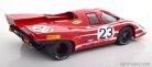 PORSCHE  917K 4.9L TEAM SALZBURG N 23 WINNER 24h LE MANS 1970 HANS HERRMANN - RICHARD ATTWOOD  RED WHITE