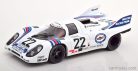 PORSCHE  917K 4.9L TEAM MARTINI RACING N 22 WINNER 24h LE MANS 1971 HELMUT MARKO - GIJS VAN LENNEP  WHITE BLUE
