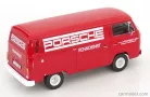 VOLKSWAGEN  T2b DELIVERY VAN PORSCHE RENNDIENST 1972  RED