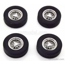   ACCESSORIES  SET 4X COMPLETE WHEELS - SET 4X CERCHI A RAGGI  BLACK CHROME