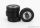 ACCESSORIES  MERCEDES BENZ 600 - SET 4X COMPLETE WHEELS - SET 4X CERCHI A RAGGI  BLACK CHROMED