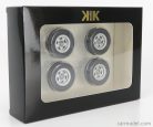 ACCESSORIES  4x  CROMODORA WHEEL AND TYRE SET 1969 FERRARI 365 GTB DAYTONA  BLACK