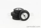 ACCESSORIES  SET 4X WHEELS AND RIMS FOR T3 MINIBUS SYNCRO 1987  SILVER