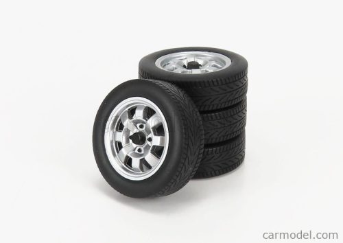 ACCESSORIES  4X  WHEELS AND RIMS SET  FOR PORSCHE 924 TURBO 1986  SILVER