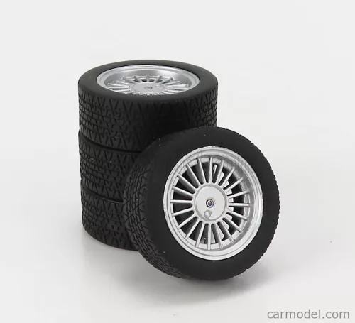 ACCESSORIES  4X  WHEELS AND RIMS SET 18' FOR BMW 3-SERIES ALPINA B6 3.5 (E30) 1988  BLACK