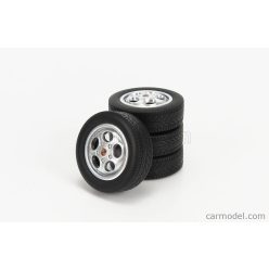 ACCESSORIES  4X  WHEELS AND RIMS SET  FOR PORSCHE  SILVER