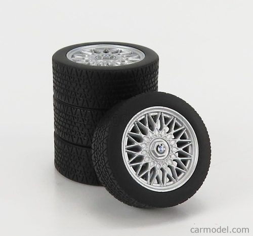 ACCESSORIES  4X  WHEELS AND RIMS SET 16' FOR BMW 3-SERIES ALPINA B6 3.5 (E30) 1988  BLACK
