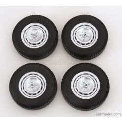   ACCESSORIES  SET 4X WHEELS AND RIMS FOR BMW 2002 1971  BLACK CHROME