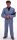 FIGURES  RICO STANDING FOR FERRARI TESTAROSSA MKI USA VERSION 1984 - MONODADO - MONOSPECCHIO  BLUE BLACK