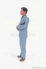 FIGURES  RICO STANDING FOR FERRARI TESTAROSSA MKI USA VERSION 1984 - MONODADO - MONOSPECCHIO  BLUE BLACK