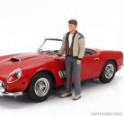 FIGURES  FERRIS STANDING FOR FERRARI 250GT SWB CALIFORNIA SPIDER USA VERSION HARD-TOP 1961  BROWN GREY