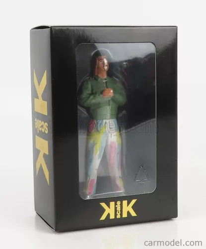 FIGURES  KALLE STANDING FOR MERCEDES S-CLASS 500 SEC (C126) COUPE 1987  GREEN WHITE