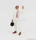 FIGURES  STEVE WITH SEPARATE DECALS  WHITE RED BLUE