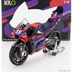   DUCATI  DESMOSEDICI GP24 TEAM PRAMAC RACING N 89 WORLD CHAMPION MOTOGP SEASON 2024 JORGE MARTIN  PURPLE RED BLACK