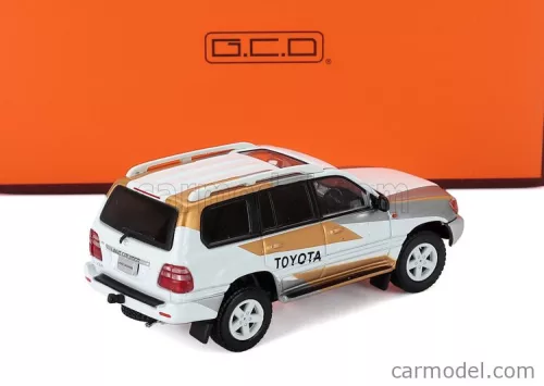 TOYOTA  LAND CRUISER 100 1997  WHITE GOLD GREY