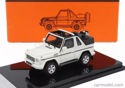 MERCEDES BENZ  G-CLASS CABRIOLET OPEN (W463) WITH ACCESSORIES 2003  WHITE