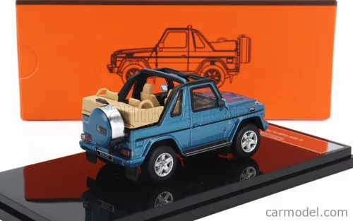 MERCEDES BENZ  G-CLASS CABRIOLET OPEN (W463) WITH ACCESSORIES 2003  BLUE
