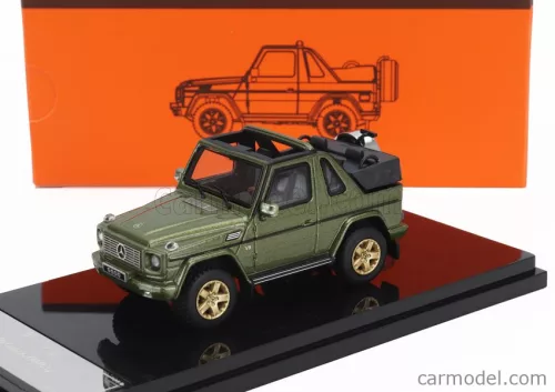 MERCEDES BENZ  G-CLASS CABRIOLET OPEN (W463) WITH ACCESSORIES 2003  GREEN