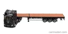 MERCEDES BENZ  ACTROS 2651 6x2 GIGASPACE TRUCK PIANALE 2016 - SATTELZUGMASCHINE & SCALABLE TRAILER  BLACK