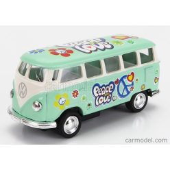   VOLKSWAGEN  T1 SAMBA MINIBUS FLOWER 1962 - WITHOUT BOX  LIGHT GREEN