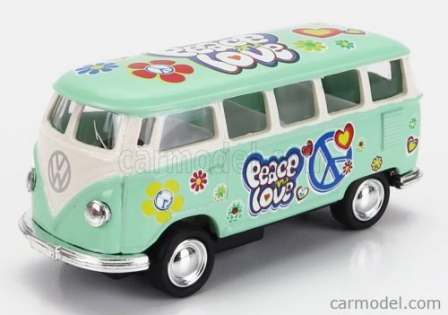 VOLKSWAGEN  T1 SAMBA MINIBUS FLOWER 1962 - WITHOUT BOX  LIGHT GREEN