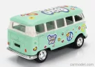 VOLKSWAGEN  T1 SAMBA MINIBUS FLOWER 1962 - WITHOUT BOX  LIGHT GREEN
