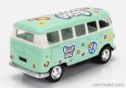 VOLKSWAGEN  T1 SAMBA MINIBUS FLOWER 1962 - WITHOUT BOX  LIGHT GREEN