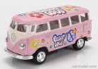 VOLKSWAGEN  T1 SAMBA MINIBUS FLOWER 1962 - WITHOUT BOX  PINK