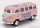 VOLKSWAGEN  T1 SAMBA MINIBUS FLOWER 1962 - WITHOUT BOX  PINK