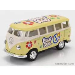   VOLKSWAGEN  T1 SAMBA MINIBUS FLOWER 1962 - WITHOUT BOX  YELLOW