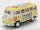 VOLKSWAGEN  T1 SAMBA MINIBUS FLOWER 1962 - WITHOUT BOX  YELLOW