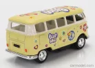VOLKSWAGEN  T1 SAMBA MINIBUS FLOWER 1962 - WITHOUT BOX  YELLOW