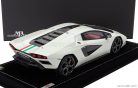 LAMBORGHINI  COUNTACH LPi 800-4 ITALIAN LIVERY 2021 - CON VETRINA - WITH SHOWCASE  WHITE ITALIAN FLAG