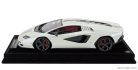 LAMBORGHINI  COUNTACH LPi 800-4 ITALIAN LIVERY 2021 - CON VETRINA - WITH SHOWCASE  WHITE ITALIAN FLAG