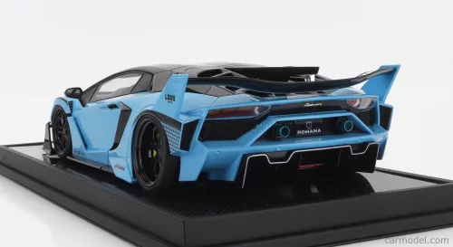 LAMBORGHINI  AVENTADOR GT EVO LBWK LB-WORKS 2019  SKY BLUE CARBON BLACK