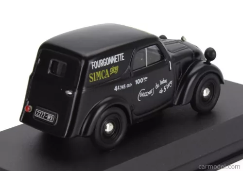 SIMCA  5 FOURGONNETTE 1936  BLACK