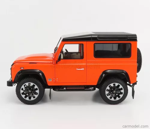 LAND ROVER   DEFENDER 90 WORKS V8 70th EDITION 2018   ORANGE