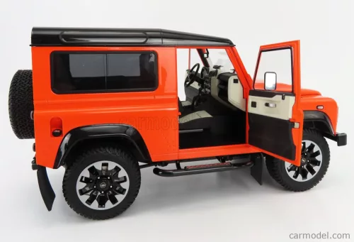 LAND ROVER   DEFENDER 90 WORKS V8 70th EDITION 2018   ORANGE