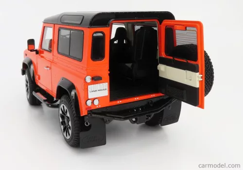 LAND ROVER   DEFENDER 90 WORKS V8 70th EDITION 2018   ORANGE