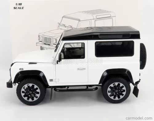LAND ROVER   DEFENDER 90 WORKS V8 70th EDITION 2018   WHITE