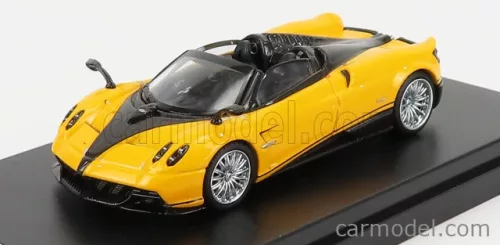 PAGANI  HUAYRA ROADSTER 2018  YELLOW BLACK