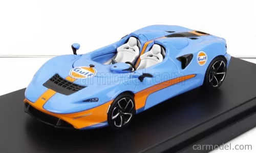 McLAREN  ELVA GULF LIVERY 2020  LIGHT BLUE ORANGE