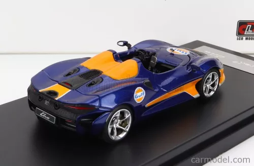 McLAREN  ELVA GULF LIVERY 2020  BLUE ORANGE