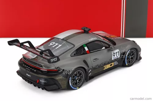 PORSCHE  911 992 GT3 CUP 4.2L TEAM PORSCHE MOTORSPORT N 911 PORSCHE SUPERCUP IMOLA 2022 JORGE LORENZO  WHITE GREY