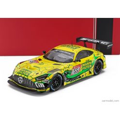   MERCEDES BENZ  AMG GT3 TEAM LANDGRAF N 55 24h NURBURUGRING 2022 PATRICK ASSENHEIMER - LUCA SANDRO TREFZ - DOMINIK BAUMANN - JULIEN APOTHELOZ  YELLOW GREEN